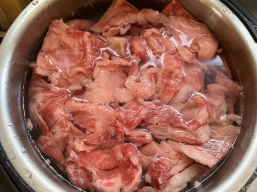 牛すじ下処理