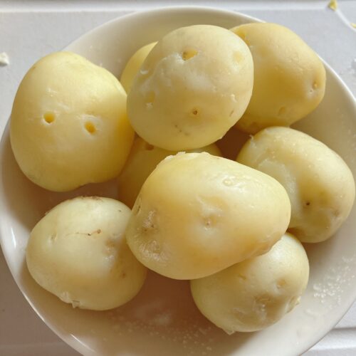 蒸しじゃがいも